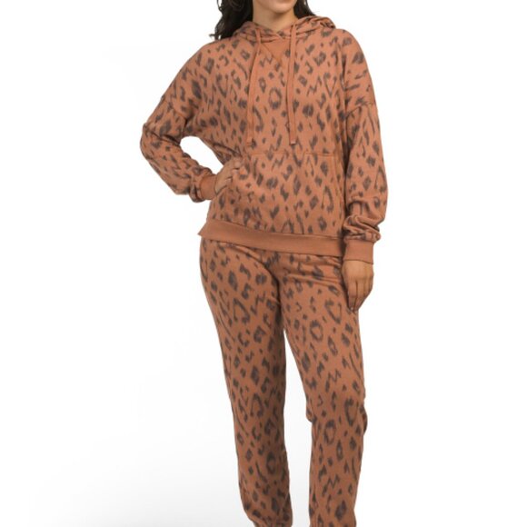 NEW MICHAEL STARS Made In Usa Ray Relaxed Jogger Pants TERRA for women 166mn - Picture 4 of 8